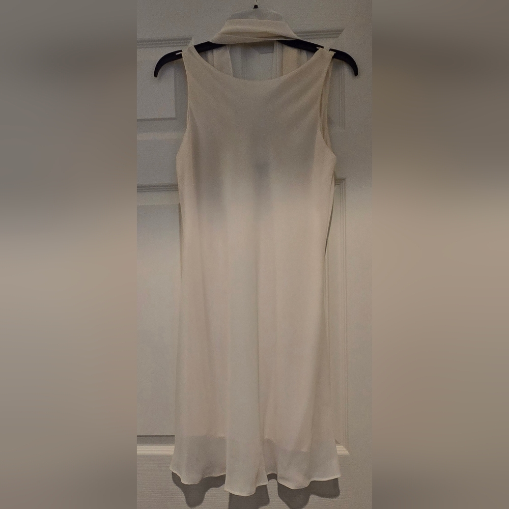 Alyn Paige White Sheath Dress